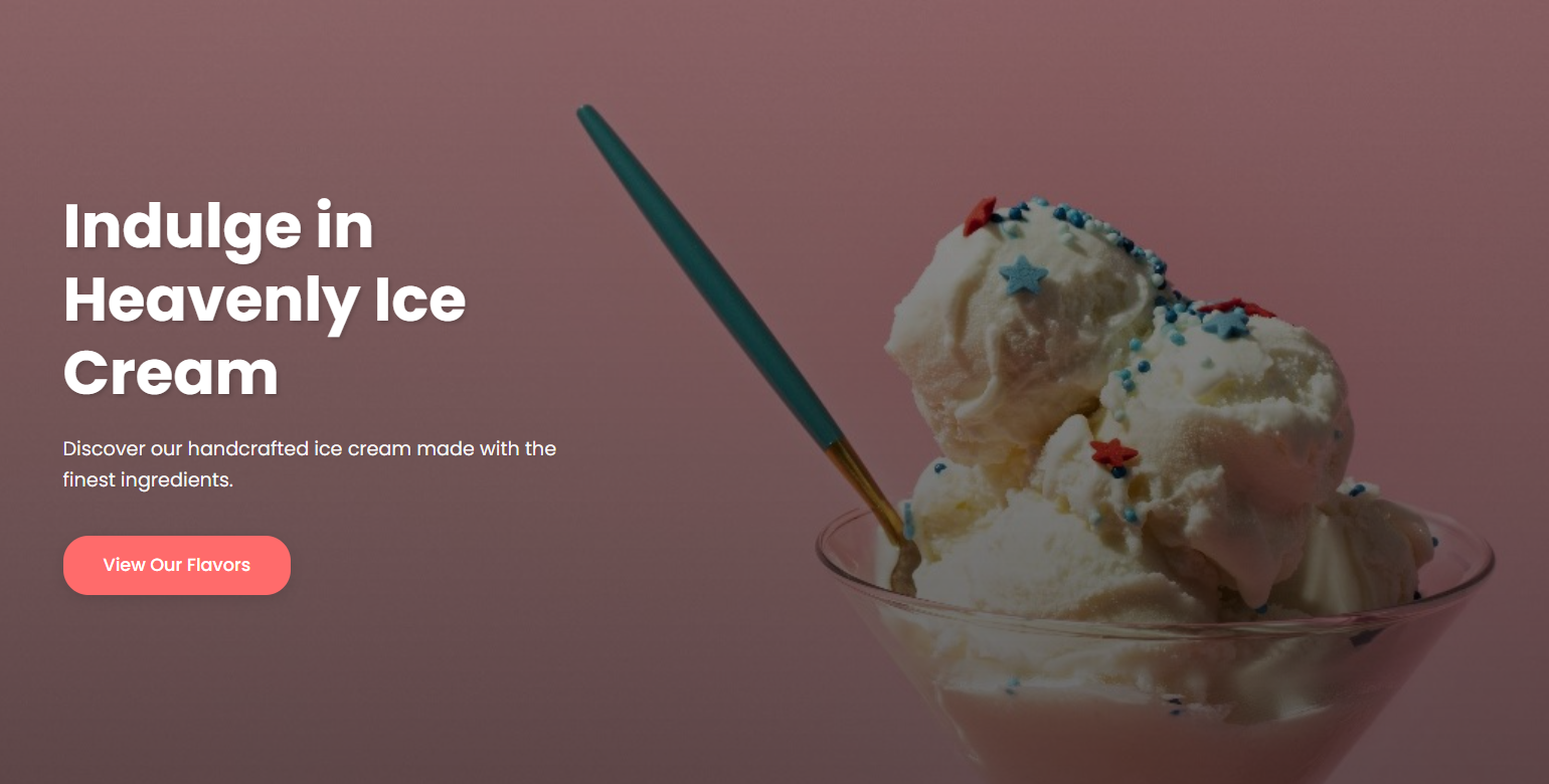 Ice Cream Shop Project